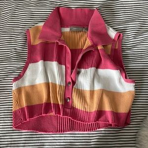 Vintage Cropped Sweater